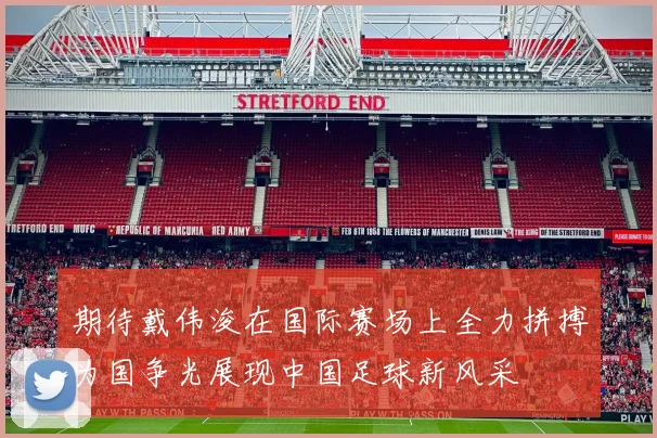 期待戴伟浚在国际赛场上全力拼搏为国争光展现中国足球新风采
