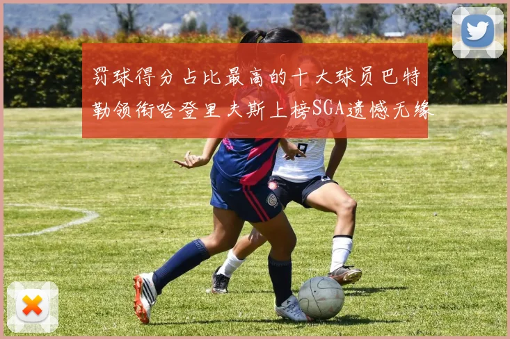 罚球得分占比最高的十大球员巴特勒领衔哈登里夫斯上榜SGA遗憾无缘